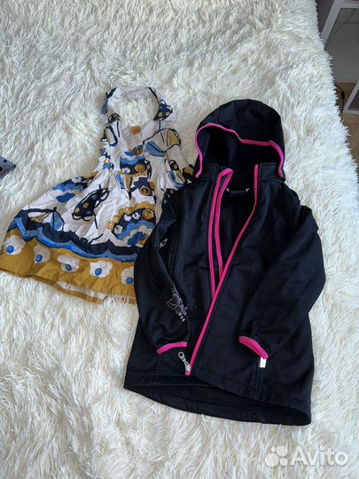 Вещи на девочку 3-4 года пакетом