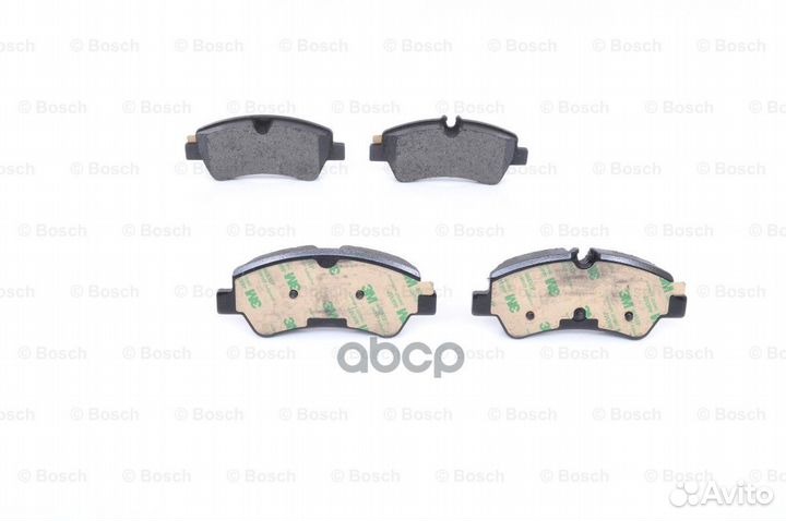 0 986 494 796 колодки дисковые задние с антискр