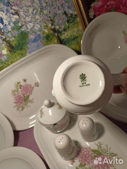Столовый часть сервиз гдр