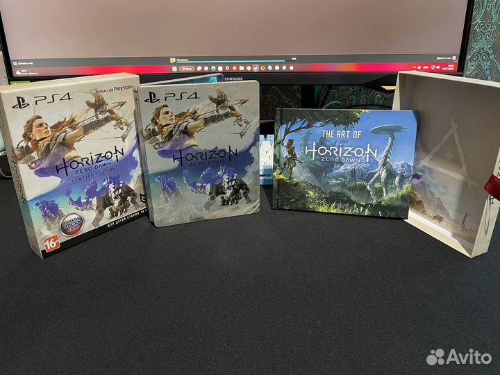 Horizon, GoW, Cyberpunk 2077 limited edition PS4