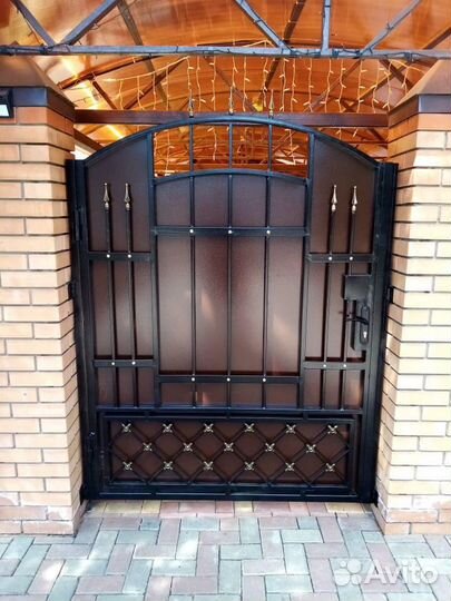 Кованые ворота