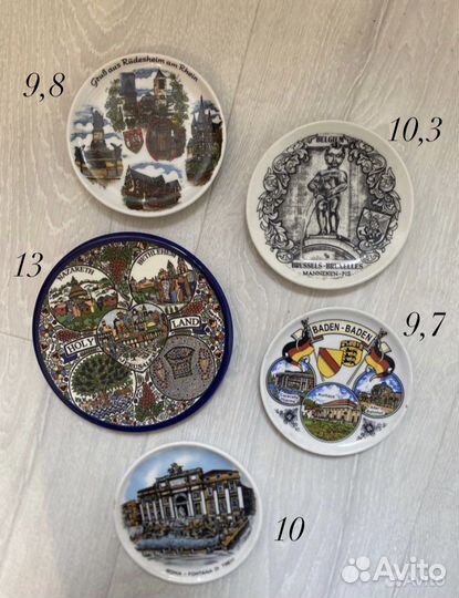 Тарелки из разных стран