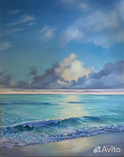 Картина морской пейзаж