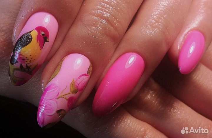 Маникюр, педикюр, гель-лак, наращивание