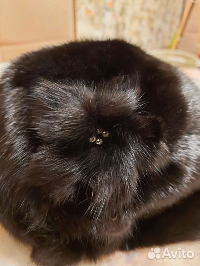 Шапка норковая женская