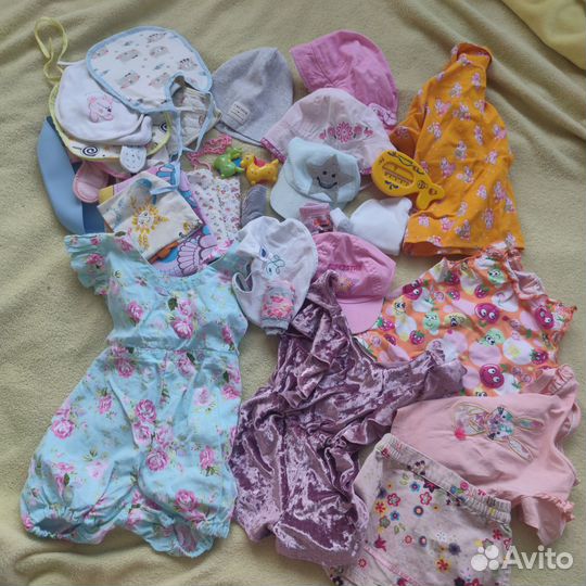 Одежда для девочек 0-1,5 г