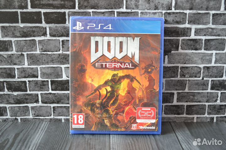 Doom Eternal диск PS4 (новый)