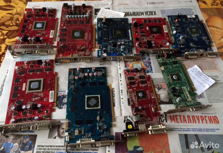 Видеокарты PCI Express