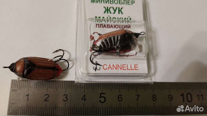 Мини воблер кренк майский жук на голавля