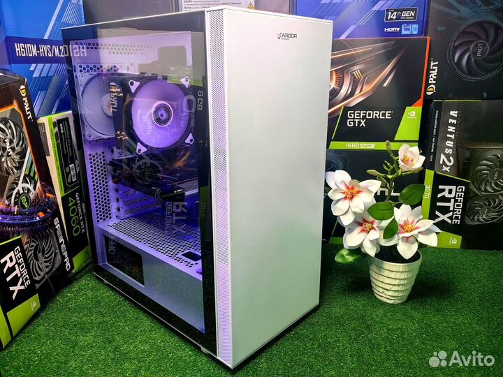 Игровой компьютер на видеокарте RTX 2060