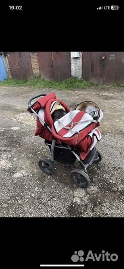 Детские коляски 2 в 1 бу