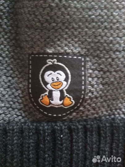 Зимняя шапка 48-50 размер для мальчика новая