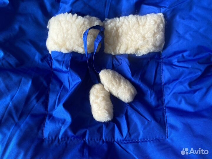 Конверт в коляску зимний на овчине