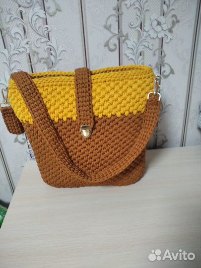 Сумка женская вязаная