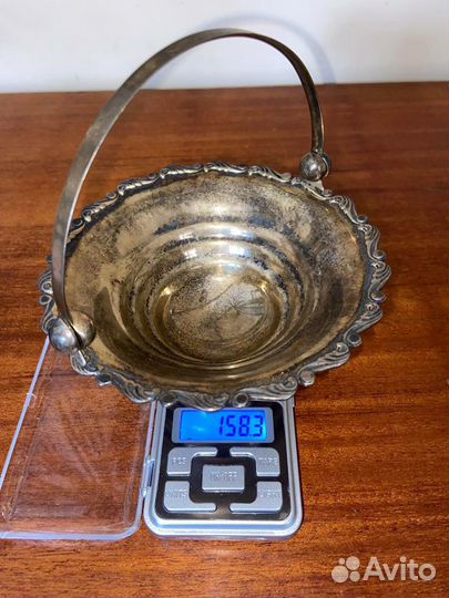 Подстаканники и икорница серебро