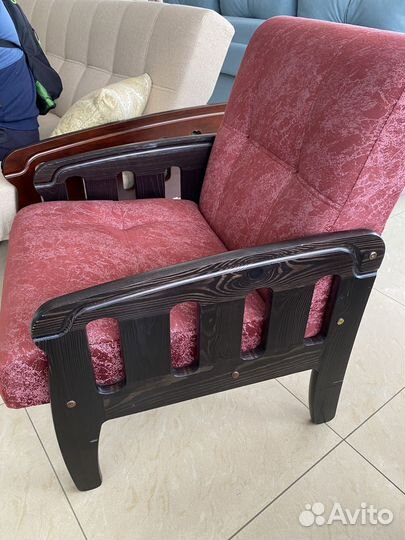 Деревянное кресло Ретро