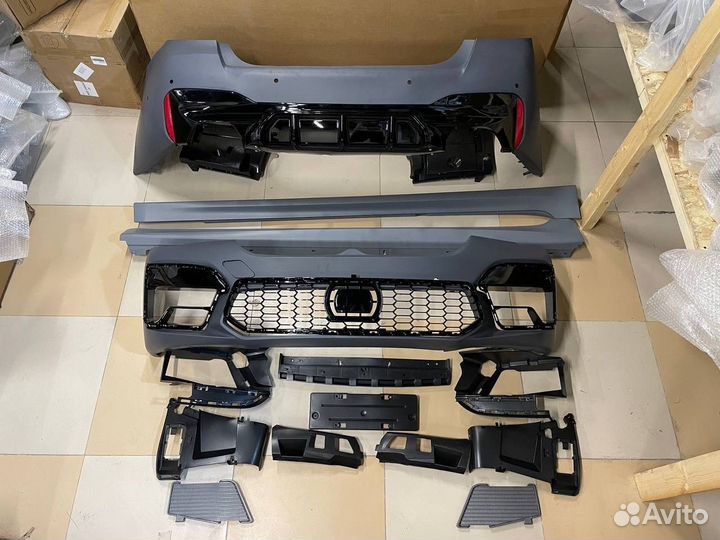 Bmw g30 обвес М5 рестайлинг Mlook F90