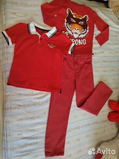 Комплект фирменной одежды на мальчика 6 лет
