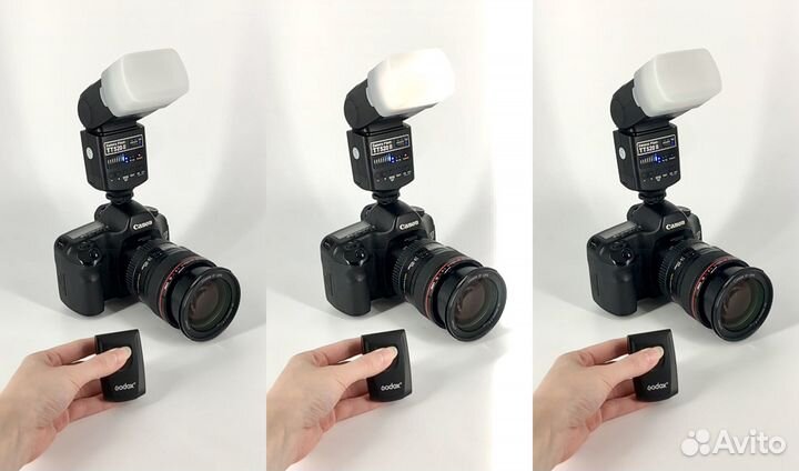 Новая вспышка godox thinklite tt520ii