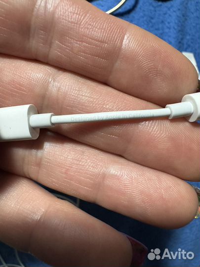 Переходник аукс лайтинг для айфон оригинал