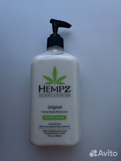 Молочко для тела hempz