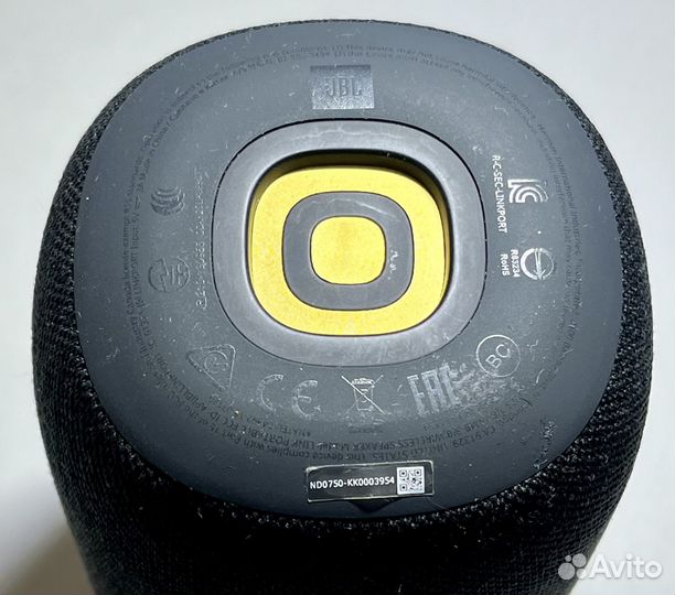 JBL Link portable Black с Алисой