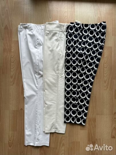 Брюки белые женские