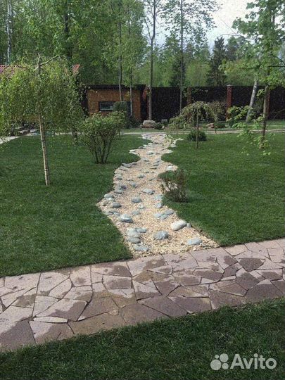 Укладка газона эконом