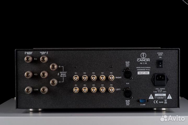 Усилитель ламповый Canor AI 1.10 KT88 Class A