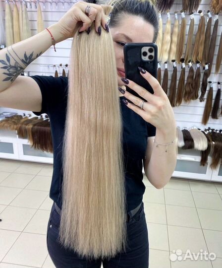 Натуральные, окрашенные волосы