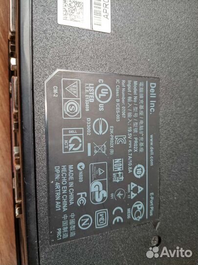 Док станция dell K09A, PR02X