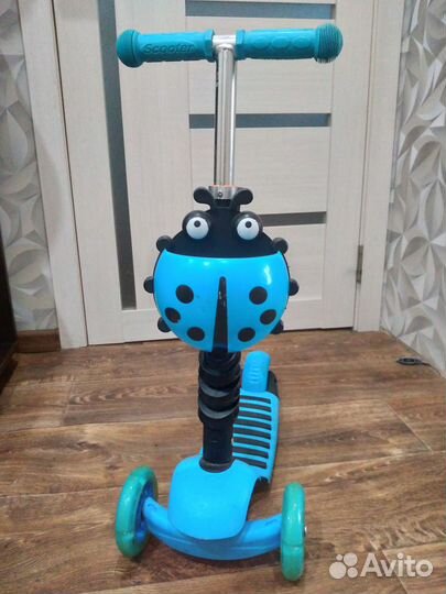 Самокат детский трехколесный бу