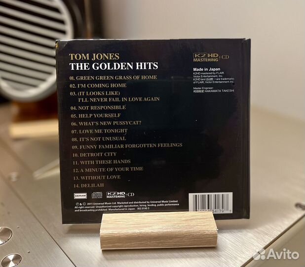 CD K2HD Tom Jones - The Golden Hits