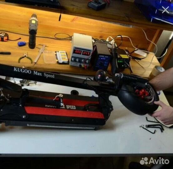 Ремонт электро самокатов гироскутеров