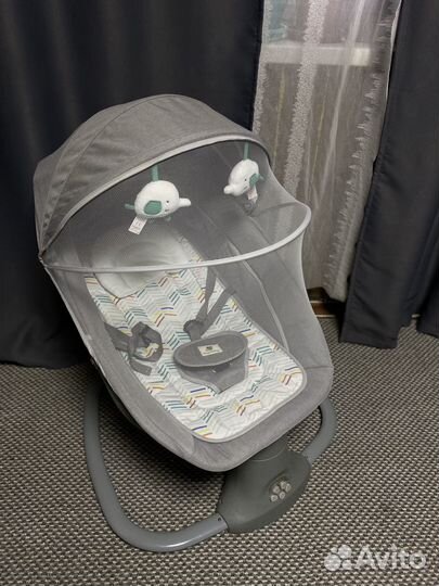 Электронные качели для новорожденных