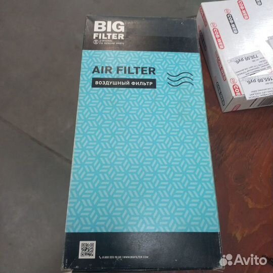 Фильтр воздушный для Лада Веста Спорт, Big Filter