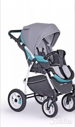Детские коляски 2 в 1 с большими колесами