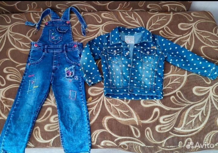 Джинсовый комплект