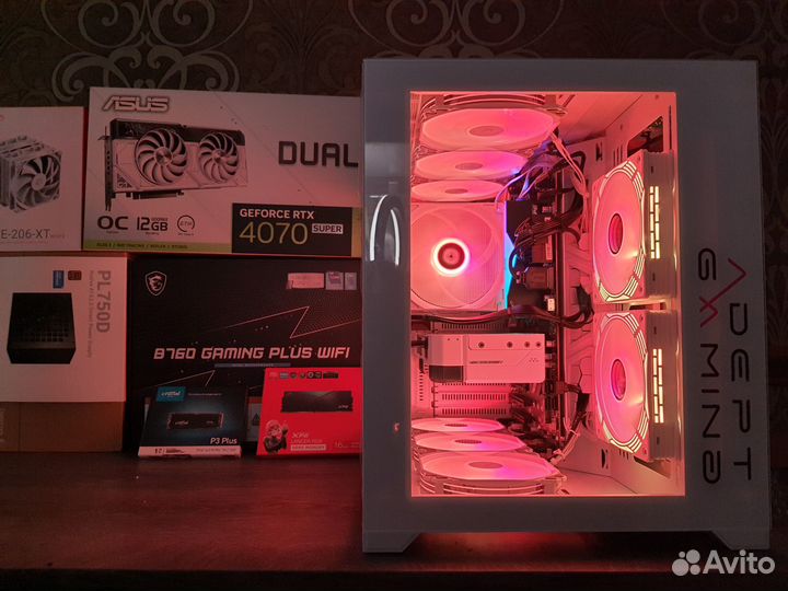 Мощный Пк Core i5 13500+ Asus RTX4070 Super 12GB