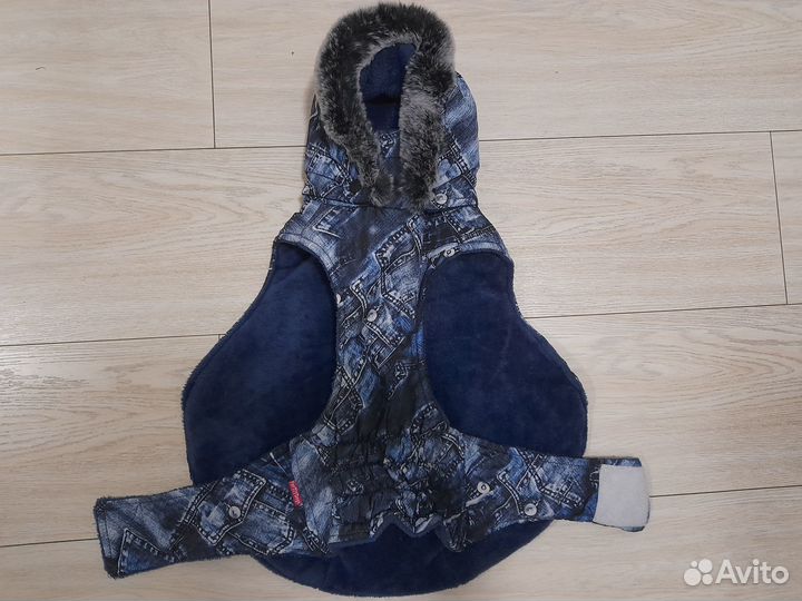 Утепленная попона для собаки