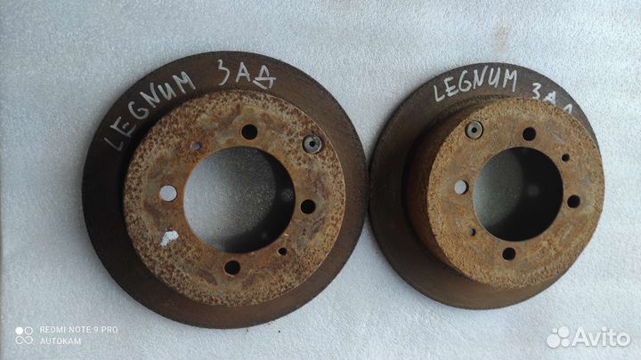 Диски задние Mitsubishi Legnum ec1w