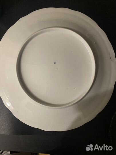 Блюдо Попова Попов А. Г. Именное. Редкость