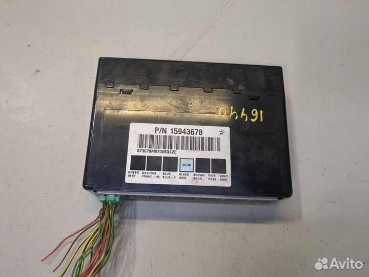 Блок комфорта Cadillac Escalade 3, 2007