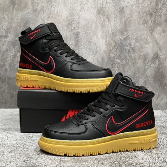 Ботинки зимние мужские Nike Air Force 1 Gore-Tex