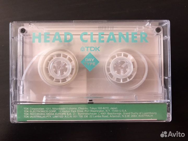 Аудиокассета Head Cleaner TDK