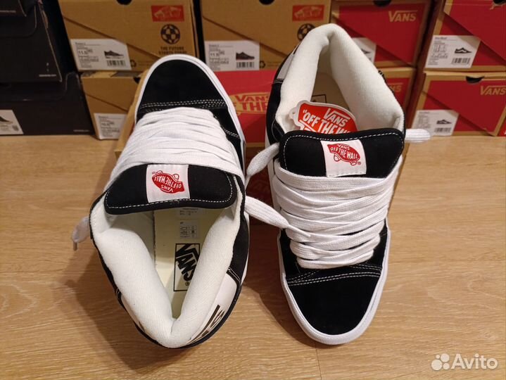 Кеды Vans Knu Mid Black / True White