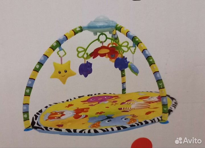 Развивающий коврик новый