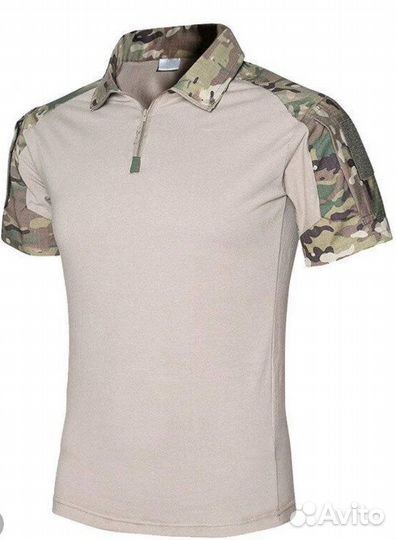 Тактическая футболка боевой мох и мультикам