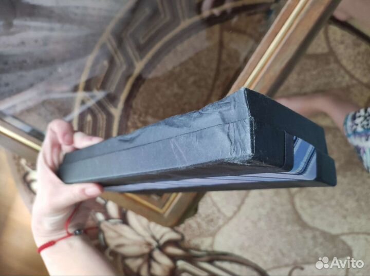 Галстук, зажим, платок и запонки