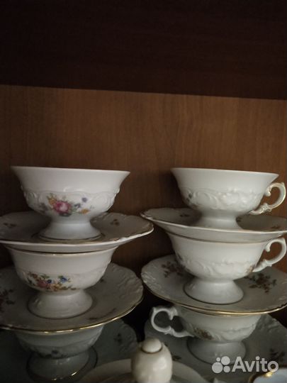 Чайные пары, чайник,молочник,соусник